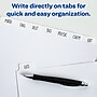 Avery Write & Erase Paper Dividers, 8 Tabs, White, 24 Sets/Box (11507)~#|#~sp65646308_sc7