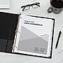 Avery Write & Erase Paper Dividers, 8 Tabs, White, 24 Sets/Box (11507)~#|#~sp65646311_sc7