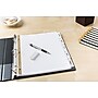Avery Big Tab Write & Erase Paper Divider, 5 Tabs, White/Gold Reinforced, 1 Set (23075)~#|#~sp65646399_sc7