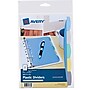 Avery Write & Erase Plastic Mini Dividers, 5 Tabs, Multicolor (16180)~#|#~sp65646410_sc7