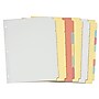 Avery Plain Tab Write-On Paper Dividers, 5 Tabs, Buff, 36 Sets/Pack (11501)~#|#~sp65646451_sc7