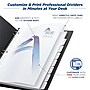 Avery Print-On Paper Dividers, 8 Tabs, White (11528)~#|#~sp65646457_sc7