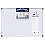 Quartet Magnetic Steel Dry-Erase Whiteboard, Aluminum Frame, 3' x 2' (QRT79378)~#|#~sp66663987_sc7