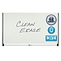 Quartet® Evoque™ Magnetic Glass Dry-Erase Boards with Invisible Mount, Wide Format, Black Aluminum Frame, 85"W x 48"H (G8548BA)~#|#~sp66805074_sc7