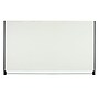 Quartet® Evoque™ Magnetic Glass Dry-Erase Boards with Invisible Mount, Wide Format, Black Aluminum Frame, 85"W x 48"H (G8548BA)~#|#~sp66805080_sc7