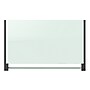 Quartet® Evoque™ Magnetic Glass Dry-Erase Boards with Invisible Mount, Wide Format, Black Aluminum Frame, 85"W x 48"H (G8548BA)~#|#~sp66805082_sc7