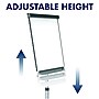 Quartet Prestige 2 Magnetic Mobile Presentation Whiteboard Easel, 3' x 2' (ECM32P2)~#|#~sp66807430_sc7
