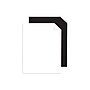 Astrobrights 65 lb. Cardstock Paper, 8.5" x 11", Black/White, 100 Sheets/Ream (91647)~#|#~sp67316592_sc7