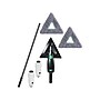 Unger Stingray Window Cleaning Kit, Black (SRKB5)~#|#~sp68765117_sc7