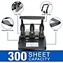 Swingline Extra High Capacity 3-Hole Punch, 300 Sheet Capacity, Black/Gray (A7074194)~#|#~sp69764679_sc7