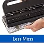 Swingline Heavy Duty 3-Hole Punch with Padded Handle, 50 Sheet Capacity, Black (90082)~#|#~sp69765013_sc7