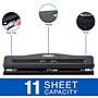 Swingline Commercial Adjustable Hole Punch, 11 Sheet Capacity, Black (A7074020)~#|#~sp69765062_sc7