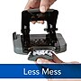 Swingline SmartTouch Low Force Handheld 2-Hole Punch, 20 Sheet Capacity, Black/Gray (74135)~#|#~sp69765219_sc7