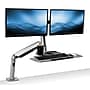 Mount-It! Dual Monitor Sit-Stand Workstation, Height Adjustable Desk Converter with Full Motion Arm (MI-7904)~#|#~sp7038268_sc7