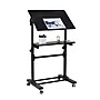 Mount-It! 24"W Lectern Adjustable Steel Standing Podium, Black (MI-7941)~#|#~sp7038279_sc7