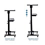 Mount-It! 24"W Lectern Adjustable Steel Standing Podium, Black (MI-7941)~#|#~sp7038280_sc7