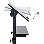 Mount-It! 24"W Lectern Adjustable Steel Standing Podium, Black (MI-7941)~#|#~sp7038283_sc7