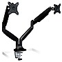 Mount-lt! Adjustable Dual Arms Monitor Desk Mount, Up to 32" Monitors, Black (MI-1772-BLACK)~#|#~sp7038474_sc7