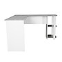 Techni Mobili 51" Mixed Materials L-Shaped Desk, Gray (RTA-8413L-GRY)~#|#~sp71002990_sc7
