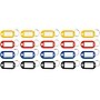 Advantus 1-Key Tags, Assorted Colors, 20/Pack (KEY98007)~#|#~sp71006342_sc7
