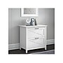 Bush Furniture Key West 2-Drawer Lateral File Cabinet, Letter/Legal, Pure White Oak, 30" (KWF130WT-03)~#|#~sp71683657_sc7