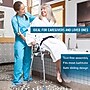 DMI Heavy-Duty Sliding Transfer Bench with Cut-Out Seat, White (522-1734-1900)~#|#~sp71806864_sc7