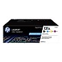 HP 131A Black/Cyan/Magenta/Yellow Standard Yield Toner Cartridge, 4/Pack (CF210AQ1)~#|#~sp71935918_sc7