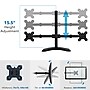 Mount-It! Dual Monitor Stand for 19"-32" Screens (MI-2781B)~#|#~sp72868432_sc7