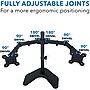 Mount-It! Dual Monitor Stand for 19"-32" Screens (MI-2781B)~#|#~sp72868510_sc7