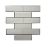 RoomMates Classic Subway StickTILES Peel and Stick Backsplashes Traditional Decals, Decorative, 4/Pack (TIL3459FLT)~#|#~sp73358656_sc7