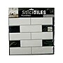RoomMates Classic Subway StickTILES Peel and Stick Backsplashes Traditional Decals, Decorative, 4/Pack (TIL3459FLT)~#|#~sp73358657_sc7