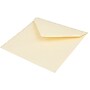 JAM Paper 5 x 5 Square Invitation Envelopes with Euro Flap, Ivory, Bulk 1000/Carton (02792256C)~#|#~sp73637136_sc7