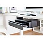 Mount-lt! Steel Under the Desk Mounting Component,  7.4"H x 20.2"W, Matte Black (MI-7291)~#|#~sp73834132_sc7