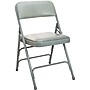 Advantage Gray Vinyl Padded Folding Chairs 4 Pack (DPI903V-GG-4)~#|#~sp7504932_sc7