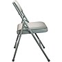 Advantage Gray Vinyl Padded Folding Chairs 4 Pack (DPI903V-GG-4)~#|#~sp7504933_sc7