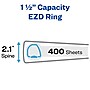 Avery Heavy Duty 1 1/2" 3-Ring Non-View Binders, D-Ring, Red (AVE79585)~#|#~sp75154138_sc7