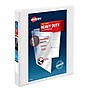 Avery Nonstick Heavy Duty 1" 3-Ring View Binders, Slant Ring, White (5304)~#|#~sp75154663_sc7
