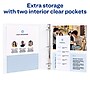 Avery Nonstick Heavy Duty 1" 3-Ring View Binders, Slant Ring, White (5304)~#|#~sp75154772_sc7