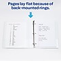 Avery Nonstick Heavy Duty 1" 3-Ring View Binders, Slant Ring, White (5304)~#|#~sp75154774_sc7