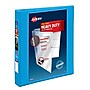 Avery Nonstick Heavy Duty 1" 3-Ring View Binders, Slant Ring, Light Blue (5301)~#|#~sp75154787_sc7