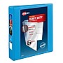 Avery Nonstick Heavy Duty 1 1/2" 3-Ring View Binders, Slant Ring, Light Blue (5401)~#|#~sp75154801_sc7