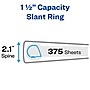 Avery Nonstick Heavy Duty 1 1/2" 3-Ring View Binders, Slant Ring, Light Blue (5401)~#|#~sp75154802_sc7