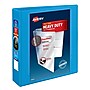 Avery Nonstick Heavy Duty 2" 3-Ring View Binders, Slant Ring, Light Blue (5501)~#|#~sp75154827_sc7