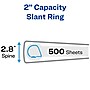 Avery Nonstick Heavy Duty 2" 3-Ring View Binders, Slant Ring, Light Blue (5501)~#|#~sp75154828_sc7