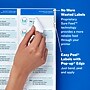 Avery Easy Peel Laser/Inkjet Address Labels, 1" x 2 5/8", White, 30 Labels/Sheet, 10 Sheets/Pack (18160)~#|#~sp75155003_sc7