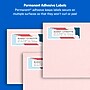 Avery Easy Peel Laser/Inkjet Address Labels, 1" x 2 5/8", White, 30 Labels/Sheet, 10 Sheets/Pack (18160)~#|#~sp75155004_sc7