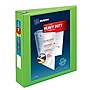 Avery Heavy Duty 2" 3-Ring View Binders, D-Ring, Chartreuse (79776)~#|#~sp75155131_sc7