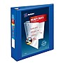 Avery One Touch EZD Heavy Duty 2" View Binders, D-Ring, Pacific Blue (AVE79778)~#|#~sp75155422_sc7