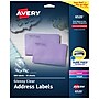 Avery Easy Peel Address Labels, 2/3" x 1-3/4", Glossy Clear, 600 Labels/Pack (6520)~#|#~sp75156526_sc7