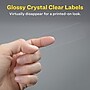 Avery Easy Peel Address Labels, 2/3" x 1-3/4", Glossy Clear, 600 Labels/Pack (6520)~#|#~sp75156531_sc7